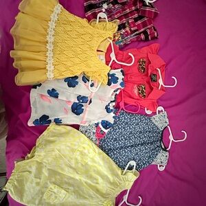 Enyce Kids Clothing Set - Yellow, Pink, Blue